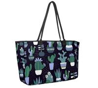 Grande borsa da spiaggia da donna, chihuahua con rosa, borsa da viaggio con tasche, borsa a tracolla impermeabile, Multicolore 14., 14.5x20.8x5.5in/37x53x14cm