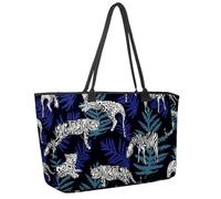 Grande borsa da spiaggia da donna, con motivo psichedelico con occhi chiusi e aperti, borsa da viaggio con tasche, borsa a tracolla impermeabile, Multicolore 7, 14.5x20.8x5.5in/37x53x14cm