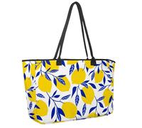 Grande borsa da spiaggia da donna, con unicorni, arcobaleno, stella, corona, fiori, cuore, borsa da viaggio con tasche, borsa a tracolla impermeabile, Multicolore 2., 14.5x20.8x5.5in/37x53x14cm