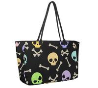 Grande borsa da spiaggia da donna, graziosa borsa da viaggio con koala addormentata, borsa da viaggio con tasche, borsa a tracolla impermeabile, Multicolore 15., 14.5x20.8x5.5in/37x53x14cm