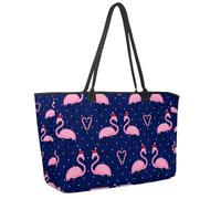 Grande borsa da spiaggia da donna, Sea Life Onde, conchiglie, coralli, pesci tropicali, borsa da viaggio con tasche, borsa a tracolla impermeabile, Multicolore 5., 14.5x20.8x5.5in/37x53x14cm