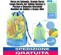 Grande Borsa da Spiaggia da trasporto giochi x mare e Piscina x bambini