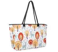 Grande borsa da spiaggia per donne, cultura giapponese fiori colorati motivo floreale borsa da viaggio con tasche borsa a tracolla impermeabile, Multicolore 5., 14.5x20.8x5.5in/37x53x14cm