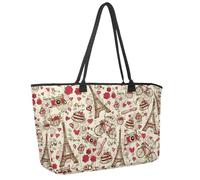 Grande borsa da spiaggia per donne, festa della mamma, amore, mamma, regalo, borsa da viaggio con tasche, borsa a tracolla impermeabile, Multicolore 5., 14.5x20.8x5.5in/37x53x14cm