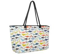 Grande borsa da spiaggia per donne, festa della mamma, amore, mamma, regalo, borsa da viaggio con tasche, borsa a tracolla impermeabile, Multicolore 11, 14.5x20.8x5.5in/37x53x14cm