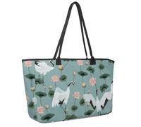Grande borsa da spiaggia per donne, Halloween Magic Attributes Animals Travel Tote con tasche impermeabile borsa a tracolla, Multicolore 6., 14.5x20.8x5.5in/37x53x14cm