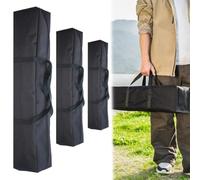 Grande borsa multiuso con manici, per asta di supporto per armadio a parete e asta di sollevamento dell'armadio, impermeabile e per viaggi, campeggio, escursionismo (media)