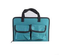 Grande borsa per attrezzi da elettricista, in tessuto Oxford 600D, impermeabile, organizer per attrezzi con layout 3D e maniglia per il trasporto rinforzata per Re(B)