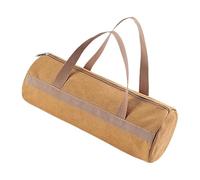 Grande borsa per picchetti da, borsa per picchetti da, da escursionismo - borsa multiuso per attrezzi in tela con cerniera per picchetti e martello da campeggio
