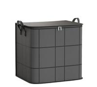Grande borsa per riporre oggetti, contenitore per movimenti con zip, design in tessuto impermeabile, materiale non tessuto, maniglie per il trasporto, ideale per la conservazione di vestiti o di