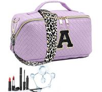 Grande borsa per trucco, borsa da viaggio per la cultura da donna, borsa cosmetica portatile, grande capacità, borsa multiuso per la cultura della mamma, damigella d'onore, fidanzata, sorella, moglie,