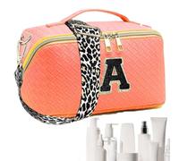 Grande borsa per trucco, borsa da viaggio per la cultura da donna, borsa cosmetica portatile, grande capacità, borsa multiuso per la cultura della mamma, damigella d'onore, fidanzata, sorella, moglie,