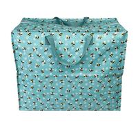 Grande borsa portaoggetti con cerniera, resistente e durevole, 55 x 48 x 28 cm, 70 l, design a scelta (Bumblebee)