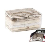 Grande borsa portaoggetti con manico, pieghevole, organizer per coperte | Sacchetti portaoggetti pieghevoli per armadio, bidoni per coperte, biancheria per la casa, salvaspazio,