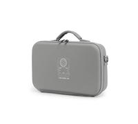 Grande borsa portaoggetti per fotocamera DJI OSMO 360 Panoramic Camera Storage Case con tracolla regolabile rimovibile tasca in rete con cerniera doppia cerniera, Grigio, Unisex