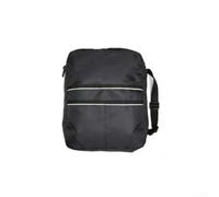 Grande borsa portaoggetti per sedia a rotelle per scooter elettrico con cerniera e cinghie di sicurezza, organizer da viaggio in poliestere nero per strumenti e oggetti personali, accessori per il