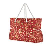 Grande borsa portatile con tasche laterali con cerniera, oggetti essenziali da viaggio, regali da spiaggia, regali di compleanno per donne