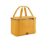 Grande borsa termica City in verde menta, misura L, 44 x 22 x 29 cm, volume 28 l, con manici larghi, per picnic, scuola, gite, viaggi