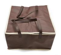 Grande borsa termica per la consegna della pizza, impermeabile, per conservare cibi caldi e freddi, in tessuto non tessuto, per catering, campeggio, asporto, per pizza da 35,5 cm