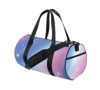 Grande borsone da viaggio blu rosa Star River Universe borsa da viaggio Sport Training Bag Trekking grande capacità