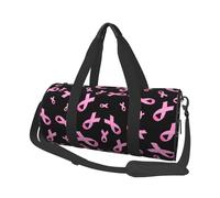 Grande borsone da viaggio, borsa da palestra per la sensibilizzazione sul cancro al seno, per donne e uomini, borsa da viaggio pieghevole per donne e uomini, con tasche multiple con cerniera