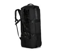 Grande borsone da viaggio con ruote borsa trolley o zaino 3-in-1 convertibile acqua grandi borse da viaggio pieghevole borsa da trasporto h3, Nero