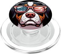 Grande Bovaro Svizzero Patriottico Americano USA Swissy PopSockets PopGrip per MagSafe