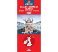 GRANDE-BRETAGNE & IRLANDE 11713 2026: wegenkaart 1:1 000 000