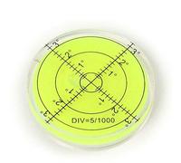 Grande BullsEye Bubble Spirit Level 65 mm circolare flaconcino