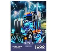 grande camion Puzzle 1000 Pezzi Rompicapo Per Adulti E Bambini auto Giochi Intelligente Famiglia Riduzione Stress Perfetto Regalo Per Amore E Amico 70x50cm/1000pcs