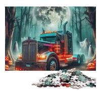 Grande camion Puzzle in Legno Adulto Puzzle 300 Pezzi Per Gioco Familiare Divertimento Gioco Decorazione Interna Unica Regalo Per Amore E Amico Stress Relief 300pcs (40x28cm)