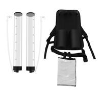 Grande capacità 6L Zaino Bevande Dispenser Duals Tube Disegni per il Servizio Automatico di Bevanda Fredda Trasparente Scala Contenitore di Bevande