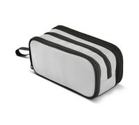 Grande Capacità Astuccio Scuola Ragazze Adolescenti Matite Tasche Con Cerniera Astuccio Da Viaggio Leggero Per Collegio Argento