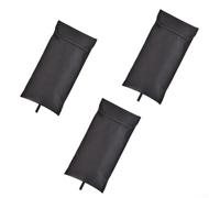 Grande capacità BBQ Tool Holder Multi Use Storage Pouch per barbecue ed attività escursionistiche (M 3PCS)