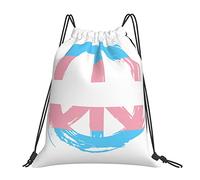Grande capacità Borsa Multiuso Transgender P Flag Peace Multifunzionale Zaino Leggero 36x42cm per Palestra,Allenamento,Camping