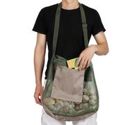 Grande capacità della regolabile della borsa di foraggiamento del | Sacchetto per foraggiamento all'aperto per gli amanti della natura Gli appassionati di attività all'aria aperta, studenti