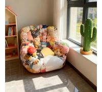 Grande capacità DIY Divano per il Deposito di Bambole - Plastica Trasparente per lo Stoccaggio, Sgabello Multifunzionale Salva-Spazio, Adatto per Deposito e Decorazione di Bambole per Asilo, Durevole,