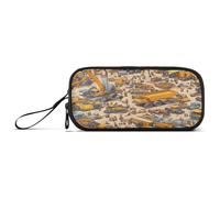 Grande capacità Matita Bag Teens Pencil Case Bag Ufficio Multifunzionale Costruzione Scena Costruire Costruzioni Alti Bulldozer