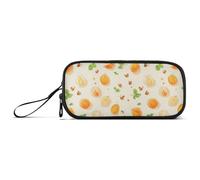 Grande Capacità Matita Box Studente Spazzola E Matita Astuccio Scuola Must Haves con Cerniera Fresco Capo Uva spina Frutta