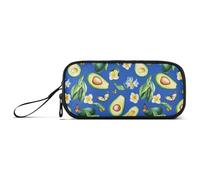 Grande Capacità Matita Box Teen Boys Scuola Matite Astucci Carino Scuola Fornitura Leggero Divertente Avocado Frutta