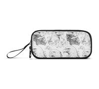 Grande Capacità Matita Organizer Caso Studente Borsa Con Scomparto Asilo Multifunzionale Divertente Uccelli Calvi