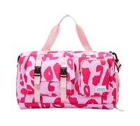 Grande Capacità Mucca Stampa Leopardi Modello Borse Da Viaggio Pratica Oxford Multi Scomparto Palestra Borsa Sportiva per Uso Quotidiano Mucca Stampa Leopard Design Borse Da Viaggio, B, Bellezza di