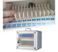 Grande capacità Phone nizer Secure Phone Storage Cabinet con 24 slot Custodia per telefono portatile ideale per unità riservate e viaggi monocolore