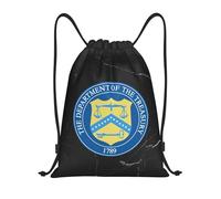 Grande capacità Zaino con Coulisse Sealifeifeife of The United States Department of The Treasury Carino Zaino Leggero 36x42cm per Shopping,Sport all'aperto,Spiaggia