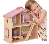 Grande casa delle bambole in legno Viga PolarB