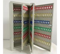 Grande cassetta portachiavi portatile da parete, cassetta di sicurezza per chiavi, con etichette colorate, per l'organizzazione della casa (79 x 43 x 16,8 cm)