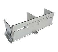 Grande cazzuola per Piastrelle, cazzuola dentata, spatola per Colla per Piastrelle, Strumento Professionale per livellare Le Piastrelle, per Malta Sottile, Pavimenti e Rivestimenti (dimensio