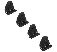 Grande cerniera a foglia in poliammide nera in plastica rinforzata 80x100...