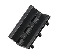 grande cerniera a sei gambe cuscinetto perno cintura alta nero,Nero