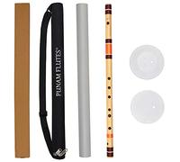 Grande cestino 1019 - Flauti G Sharp base in bambù/Bansuri misura 61 cm
